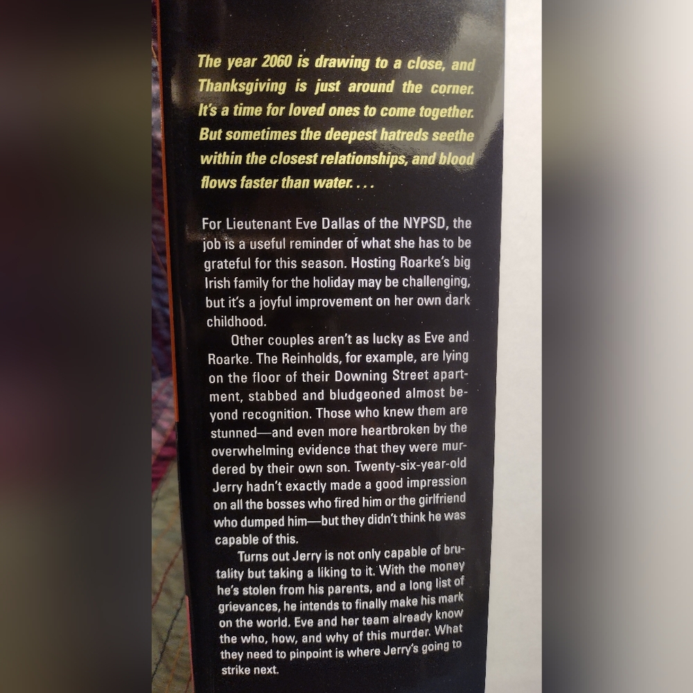 2 Nora Roberts Writing as J.D. Robb Novels from the " Death Series " - Picture 4 of 10